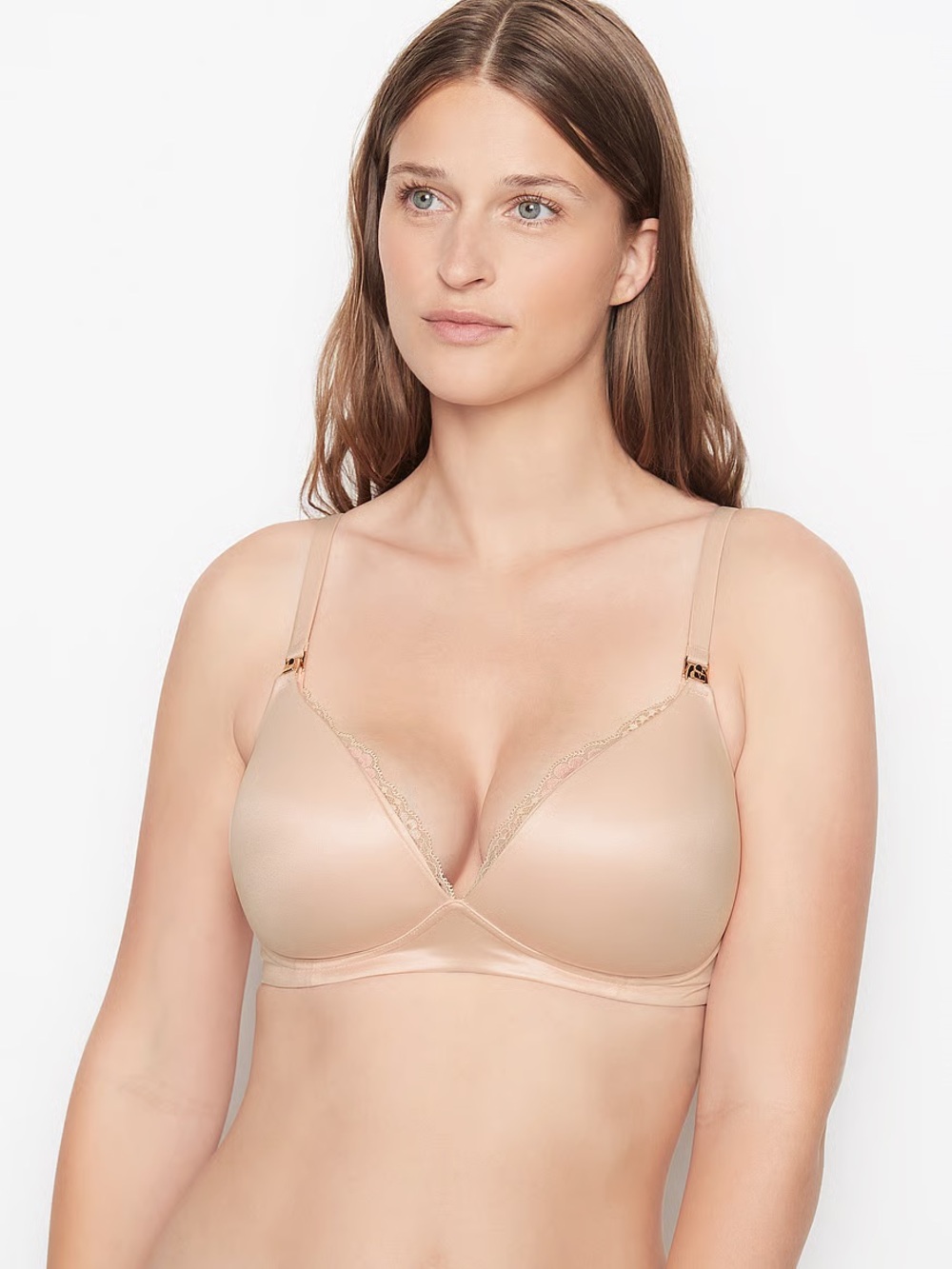 Victoria's Secret | Cream Body by Victoria Wireless Nursing Bra | Size 36DDD